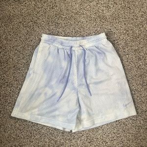 Nike Women’s Basketball Shorts Size Small Purple and White Tie-Dye